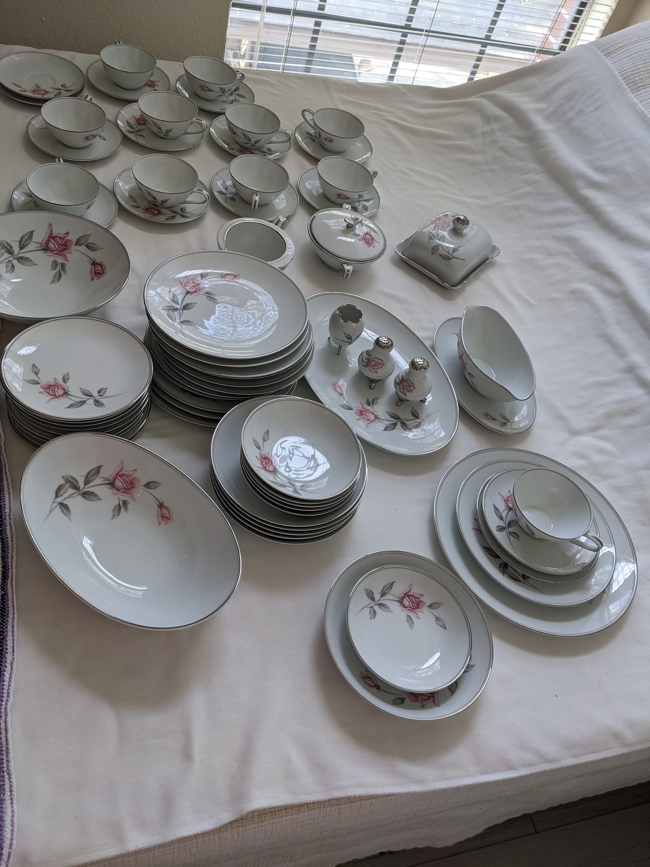 Noritake China Japan 6044 Rose Marie | eBay