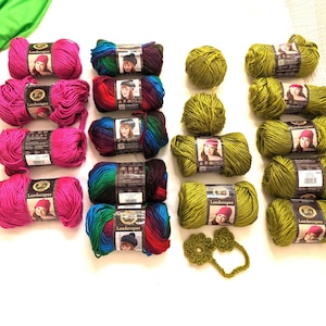 Lion Brand Landscapes Yarn: Acrylic Retro Cottage Core - 3.5oz 147yd