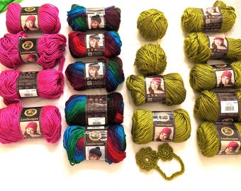 Lion Brand Landscapes Yarn: Acrylic Retro Cottage Core - 3.5oz 147yd