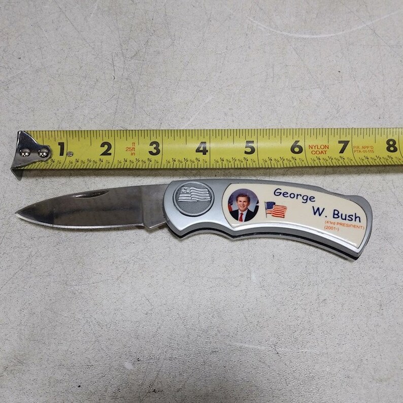 Presidential Collectible Pocket Knife Set w/ Case Etsy