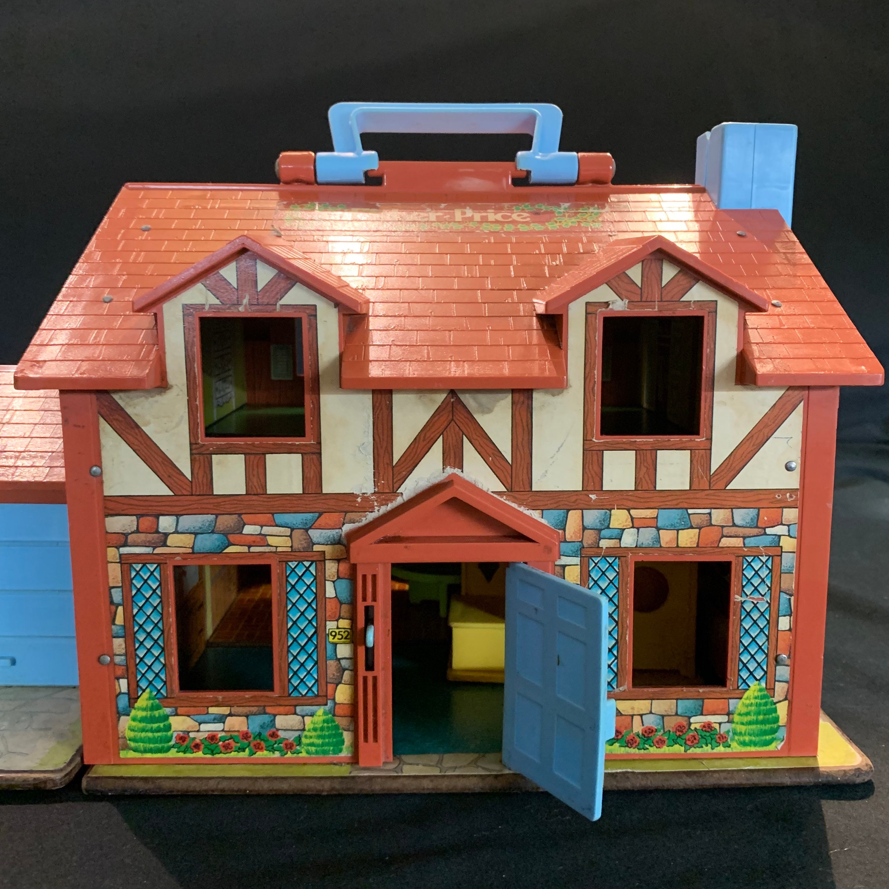 Fisher Price Little People Doll House Vintage 80s ubicaciondepersonas