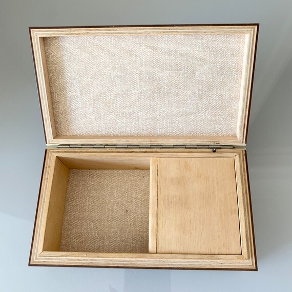 Music Box, Jewellery Box, cuff link box, Mid Cent… - image 5