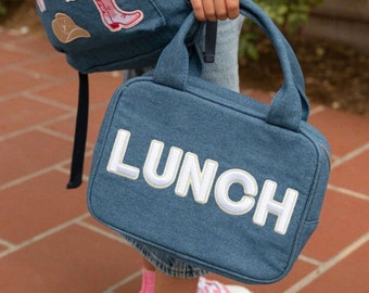 Denim Lunchbox - LUNCH