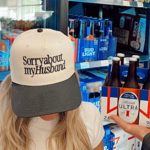 Przepraszam za czapkę Trucker Vintage mojego męża/żony