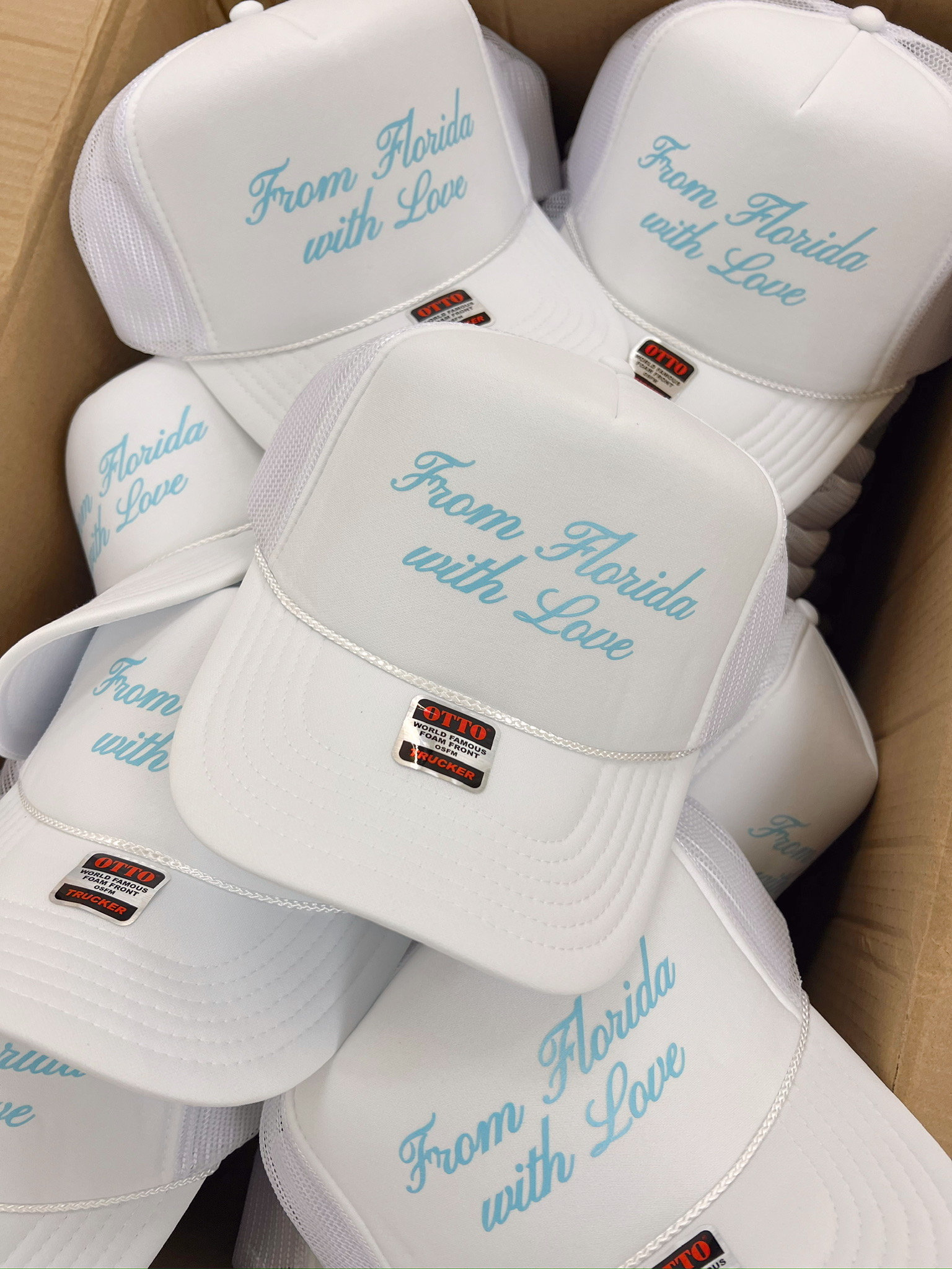 Custom With Love Hat - Wedding Reception, Dance Floor Hat, Bulk - 50+