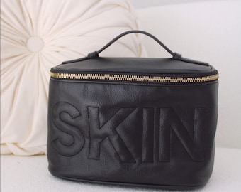 Skin - Black Leather Open Top