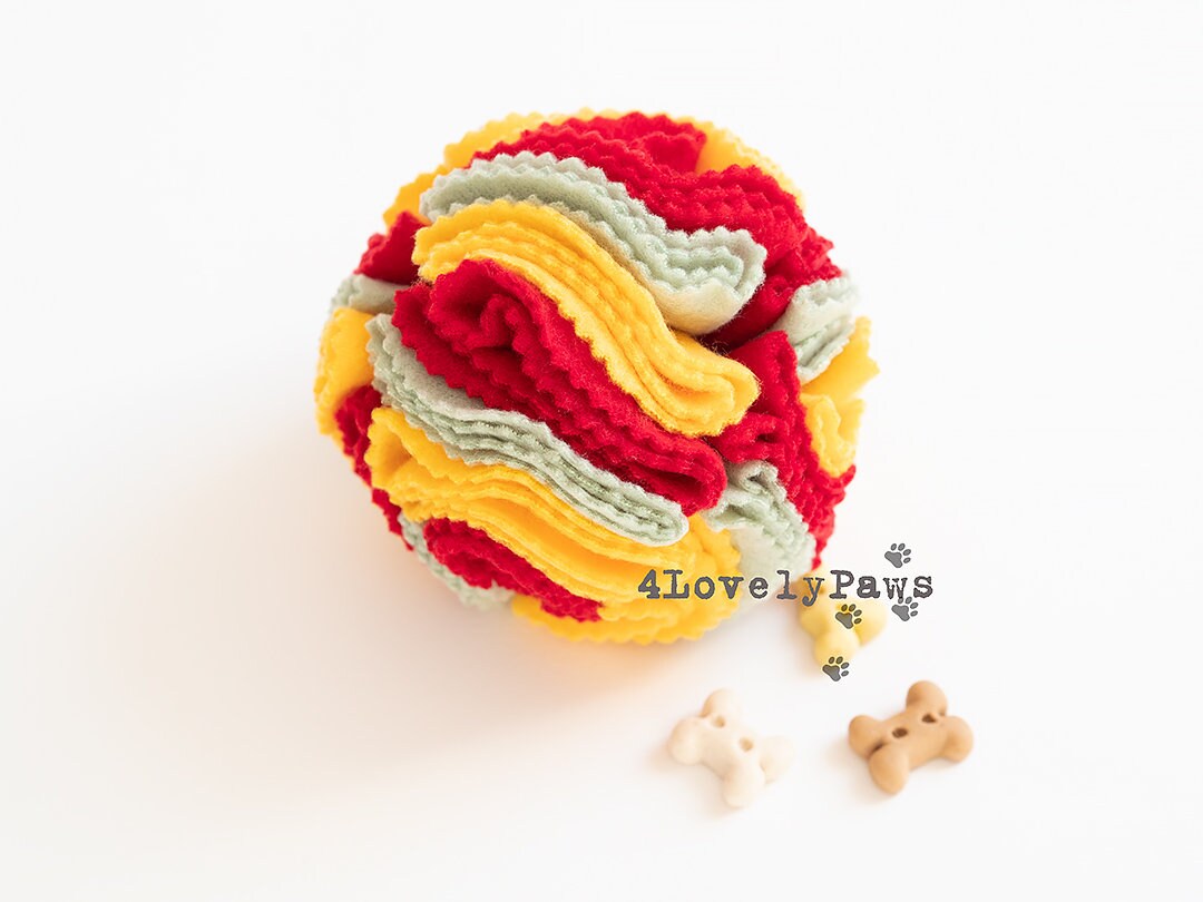 Set of 2 Snuffle Balls, Mental Stimulation, Snuffle Ball for Cats