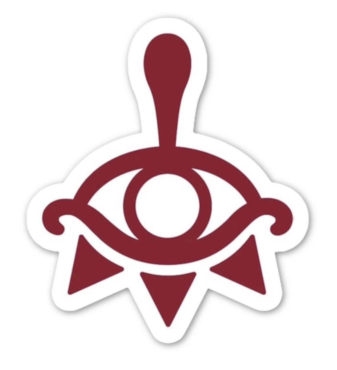 Legend of Zelda Eye of Truth Sticker Laptop Decal Vinyl Decal Etsy