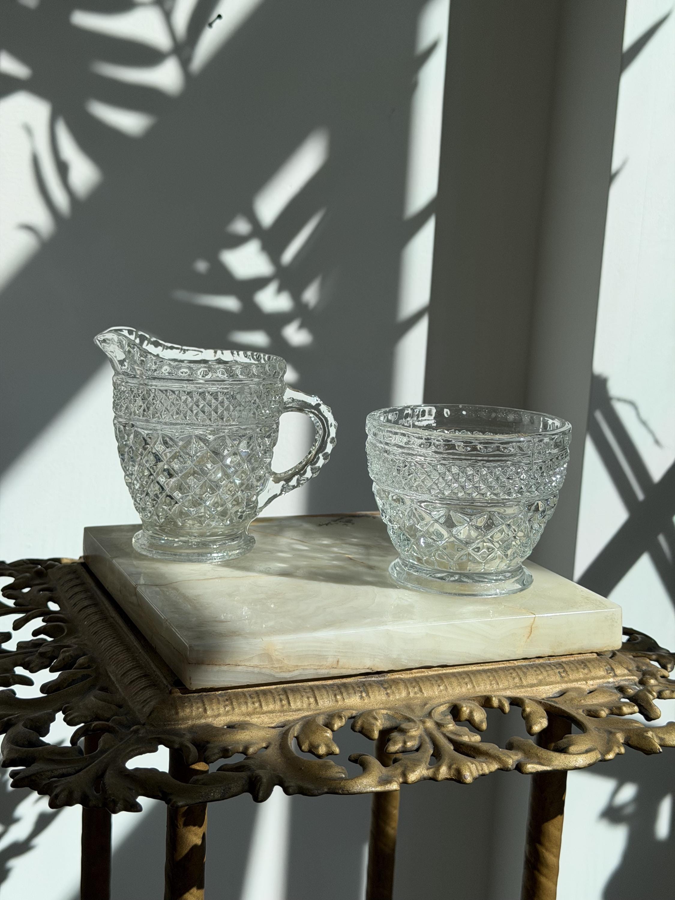 Anchor Hocking Wexford Sugar Bowl - Etsy
