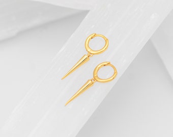 Gabriella Spike Earrings - 14K Gold Vermeil Earrings - 925 Sterling Silver Earrings For Women - Gift For Her