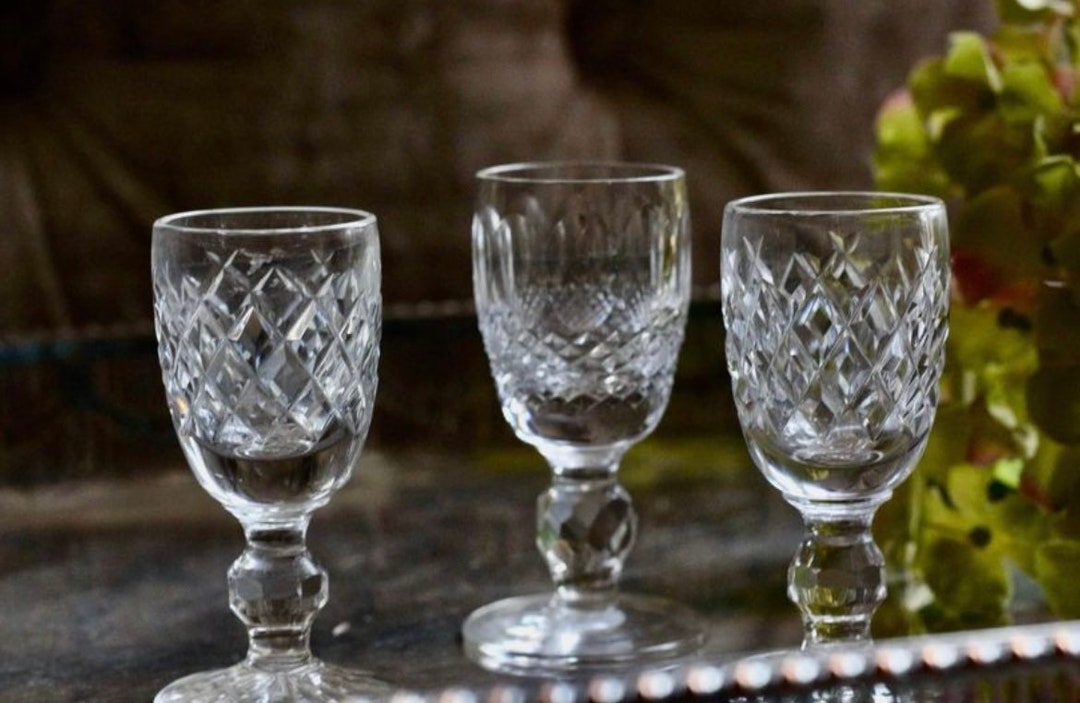 Waterford Shot Glasses Etsy