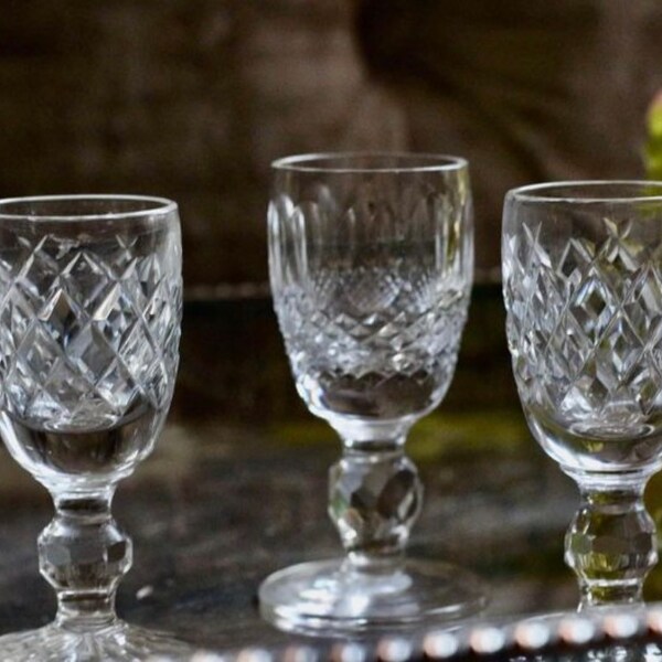 Waterford Shot Glasses Etsy
