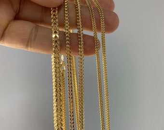 18k Gold Chain - Etsy
