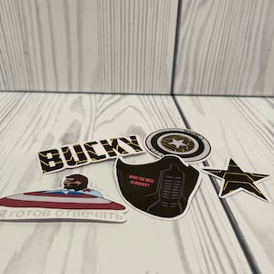 Bucky Barnes Sticker Set