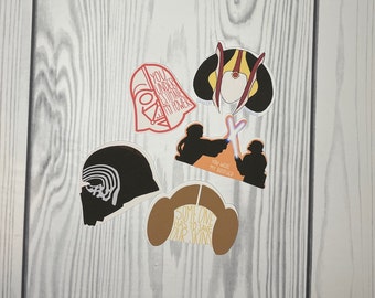 In A Galaxy Far Far Away Sticker Collection