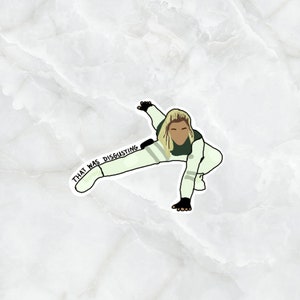 Yelena &quot;That Was Disgusting&quot; Sticker
