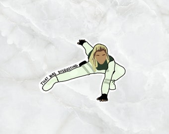 Yelena "That Was Disgusting" Sticker