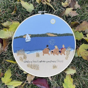 Custom Embroidery Portrait