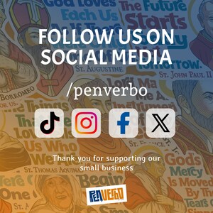 a social media ad of penverbo a sticker shop created by aiman adlawan