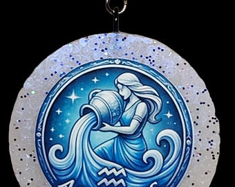 Aquarius Themed Scented Vehicle Freshie