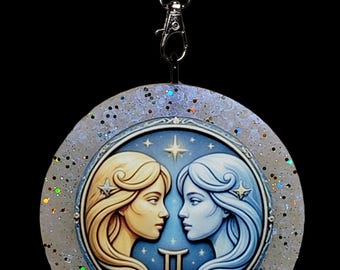 Gemini Themed Scented Vehicle Freshie
