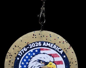 Leather Scented Vehicle Freshie Air Freshener - 250 Years Freedom