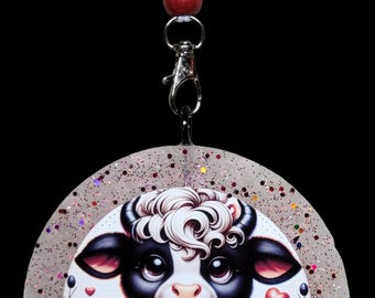 A Thousand Wishes Scented Vehicle Freshie Air Freshener - Cute Baby Cow