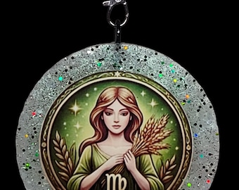 Virgo Themed Scented Vehicle Freshie