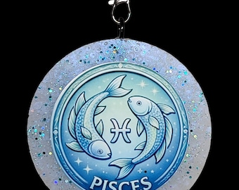 Pisces Themed Scented Vehicle Freshie