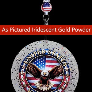 USA Veteran Scented Vehicle Freshie Air Freshener