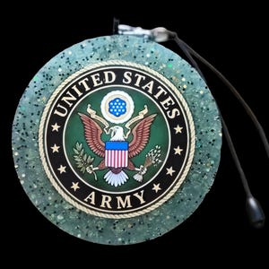 Black Ice Scented Vehicle Freshie Air Freshener - The US Army bild 2