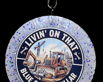 Tobacco Vanille Scented Vehicle Freshie Air Freshener - Livin' On That Blue Collar Dollar