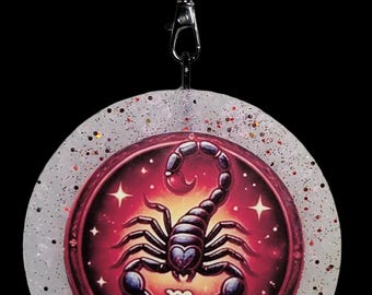 Scorpio Themed Scented Vehicle Freshie