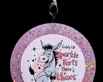 Bombshell Scented Vehicle Freshie Air Freshener - Giddy Up Sparkle Farts