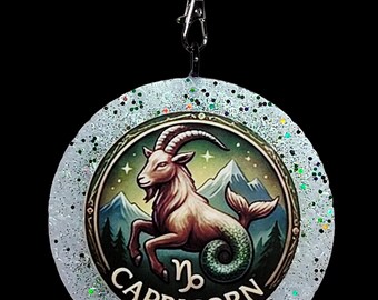 Capricorn Themed Scented Vehicle Freshie
