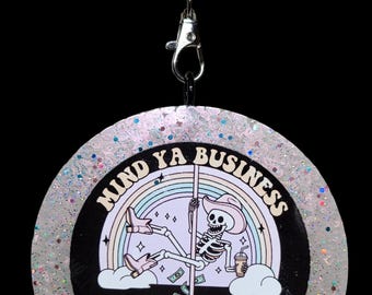 Very Sexy Scented Vehicle Freshie Air Freshener - Mind Ya Business Bills Are Due