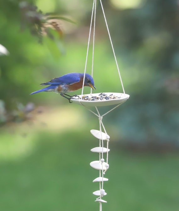 Jardinière en céramique/oiseau/colibri mangeoire carillons éoliens