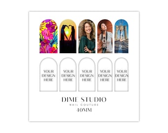 Custom Personalized Nail Decals Water Transfer Nail Art