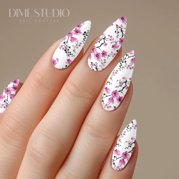 Stickers Décalcomanie Nail Art - Motifs Fleurs Et Arabesques Roses - Neuf Sous Blister
