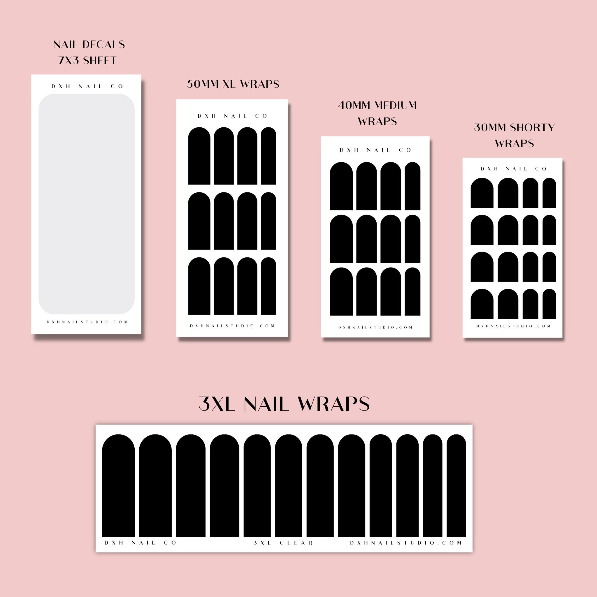 Red Bandana Nail Decals Waterslide Nail Decals XL Nail Etsy