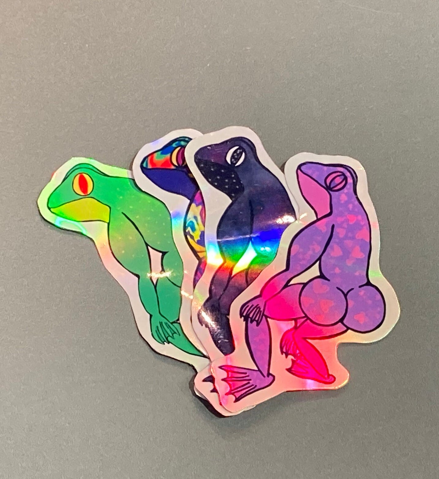 Booty Frog Sticker, Frog Gifts