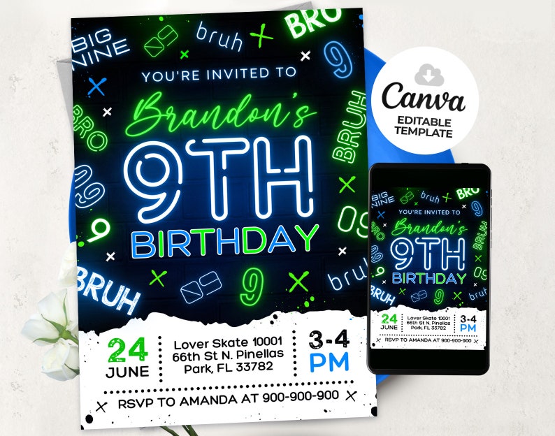Bandera 'Bruh It's My Birthday' - Decoración Divertida Para Fiestas De Cumpleaños