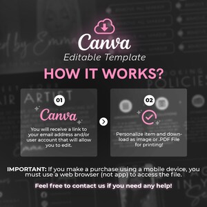Lash Tech Acuity Scheduling Template, Lash Tech Branding, Lash Tech Website, Canva Template, Pink Neon BS2401 image 5