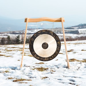 Wooden Gong Stand 100 cm