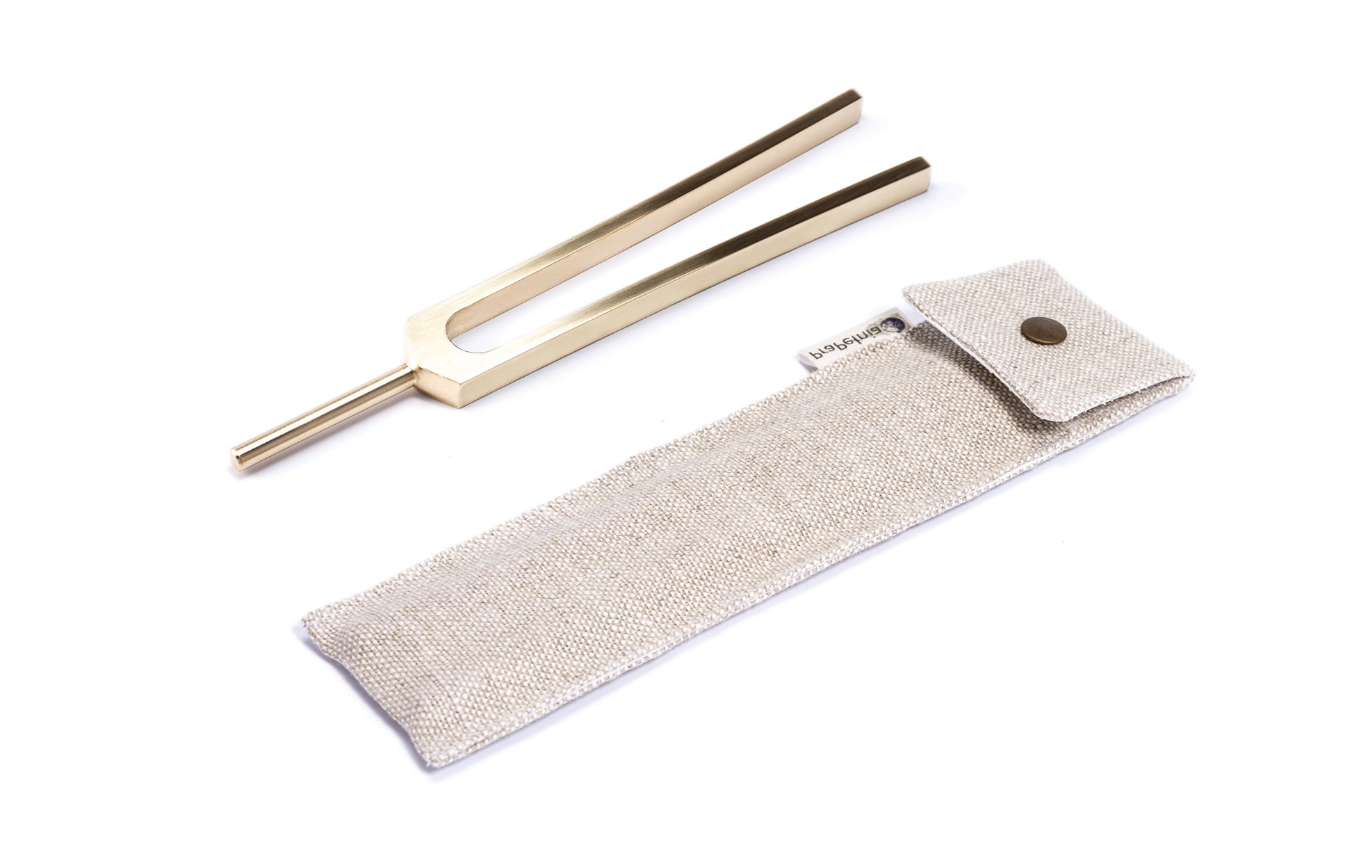Brass tuning fork OT 128 Hz - Prapełnia Crafts