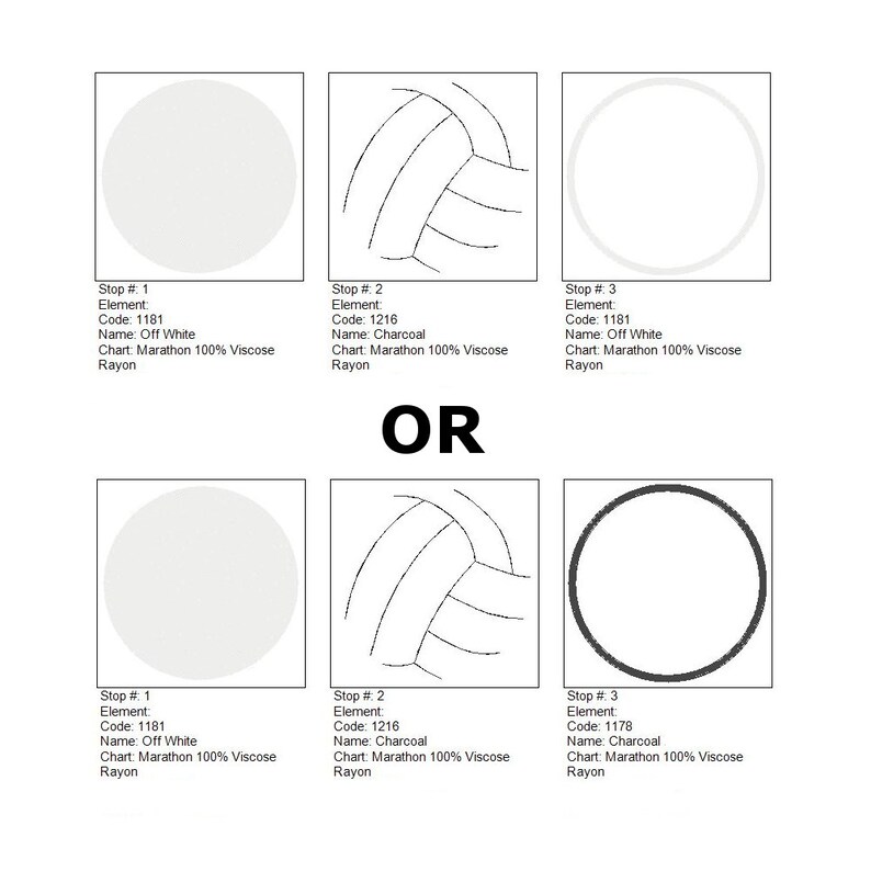 X6 Sizes - Netball - Digital Embroidery Machine Design/pattern ...
