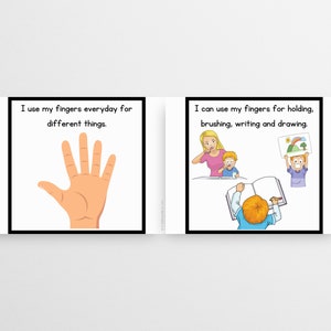 No Pinching Printable Social Story - Etsy