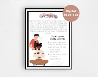 Printable Breathing Poster