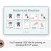 Printable Bathroom Routine and Toilet/potty Training Visual (mint) - Etsy