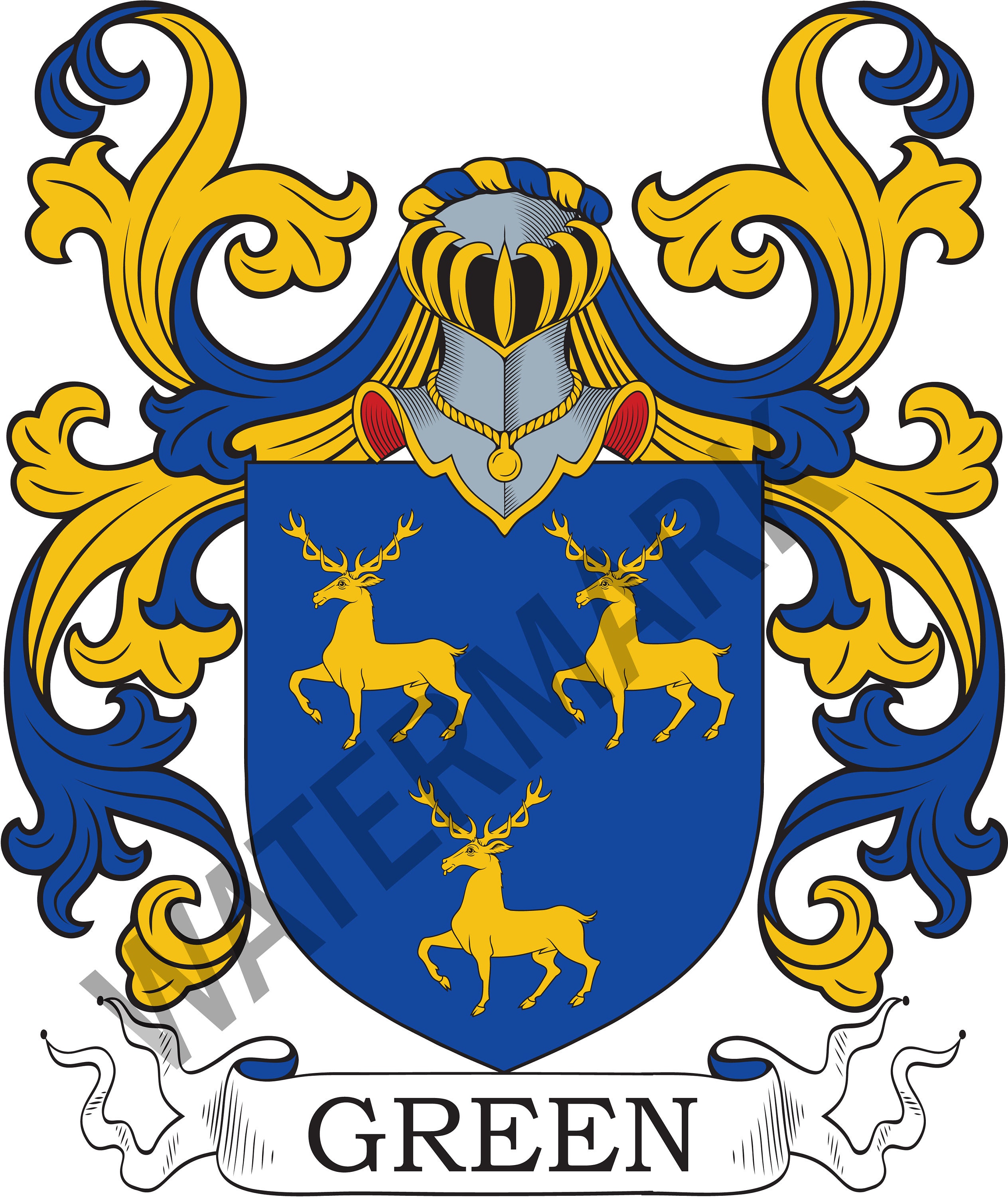 Green Family Crest - Digital Download - Green Coat of Arms JPG File -  Heraldry, Genealogy, Ancestry, Surnames, Shields